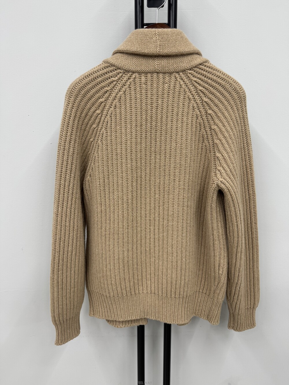 BRUNELLO CUCINELLI (국내 당일 발송) 브루넬로 쿠치넬리 캐시미어 더블 숄카라 가디건 실제 상품 상세 사진 4
