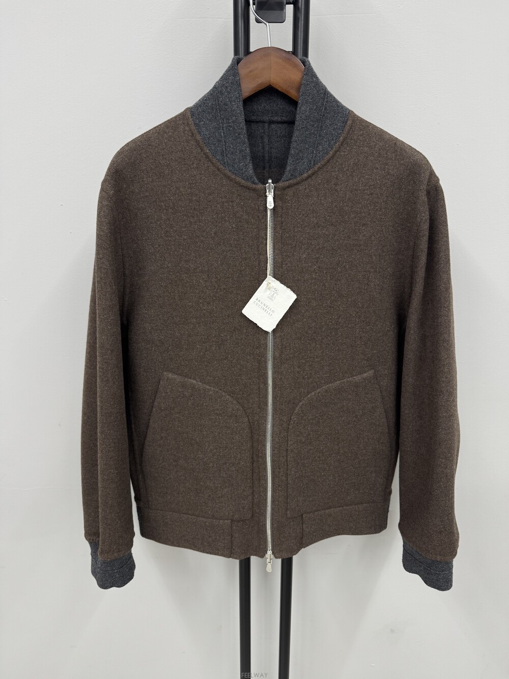 BRUNELLO CUCINELLI (국내 당일 발송) 브루넬로 쿠치넬리 리버시블 보머 자켓