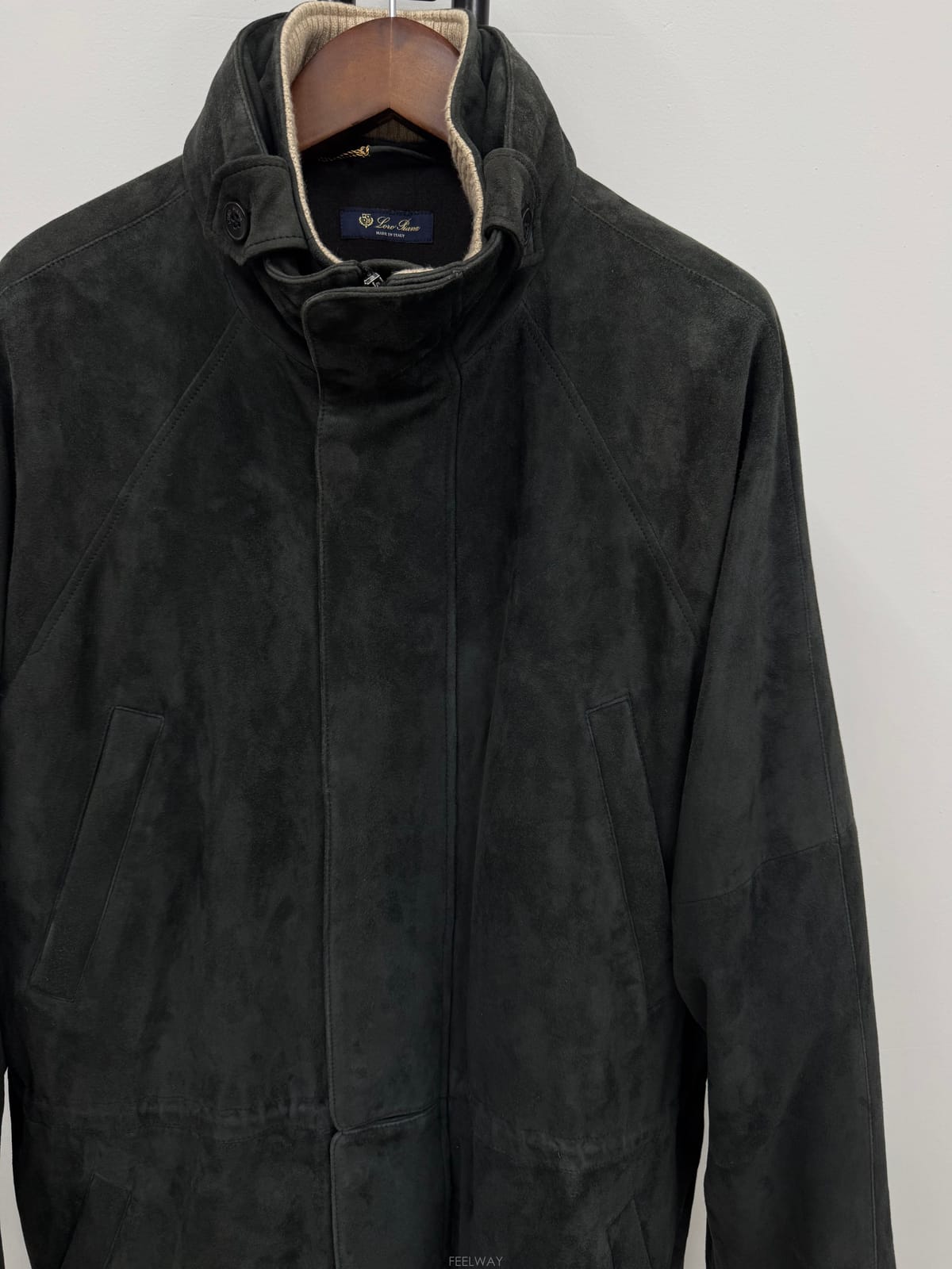LORO PIANA (국내 당일발송)로로피아나 스웨이드 아이서 자켓 실제 상품 상세 사진 3