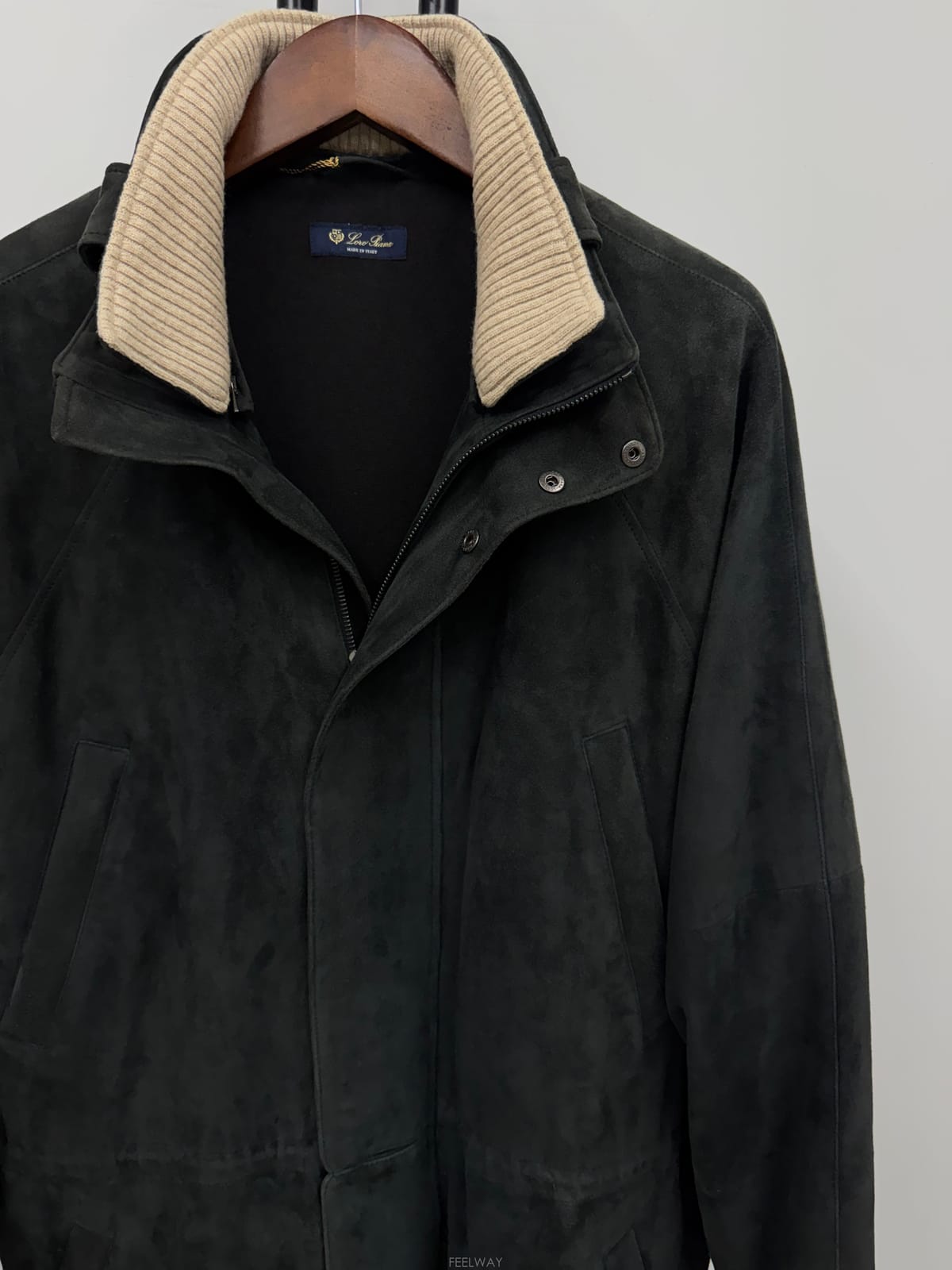 LORO PIANA (국내 당일발송)로로피아나 스웨이드 아이서 자켓 실제 상품 상세 사진 4
