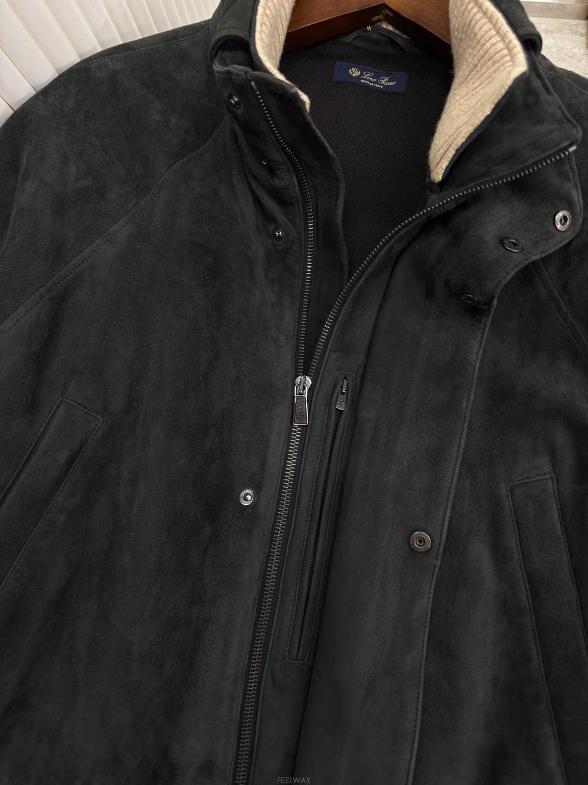 LORO PIANA (국내 당일발송)로로피아나 스웨이드 아이서 자켓 실제 상품 상세 사진 5