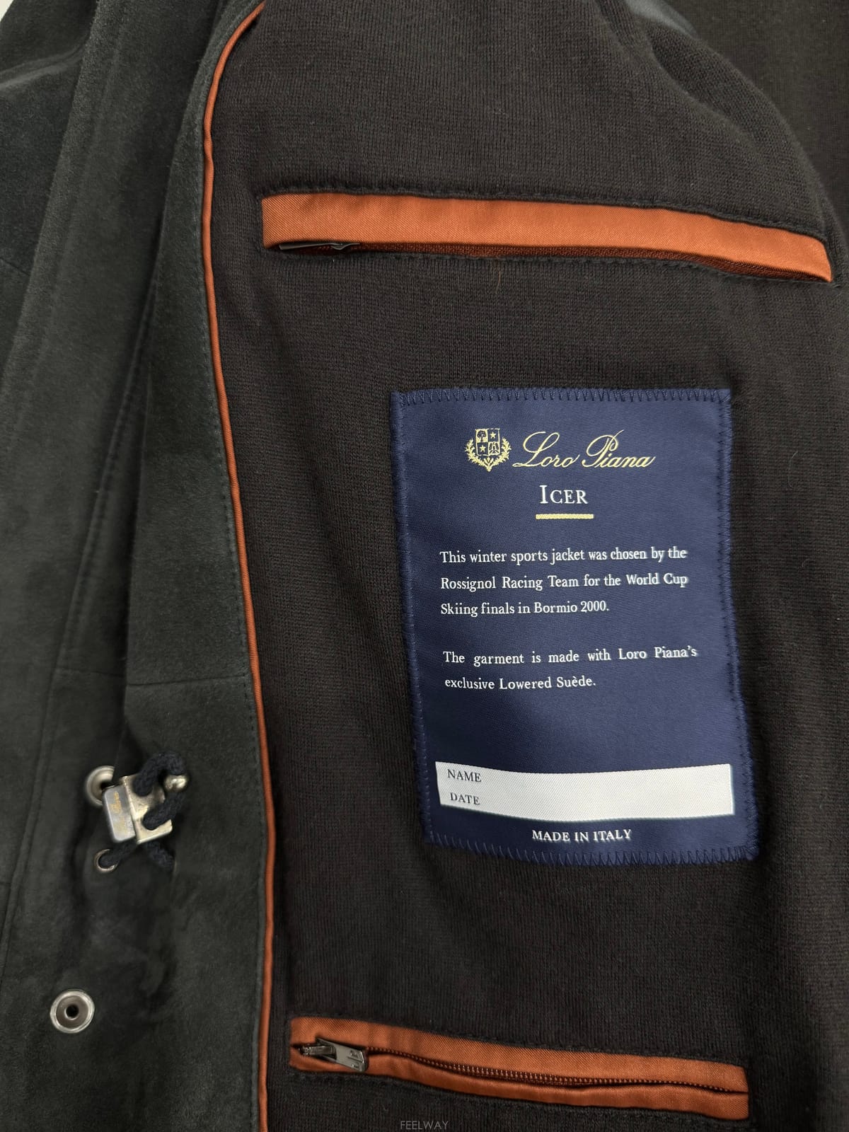 LORO PIANA (국내 당일발송)로로피아나 스웨이드 아이서 자켓 실제 상품 상세 사진 6