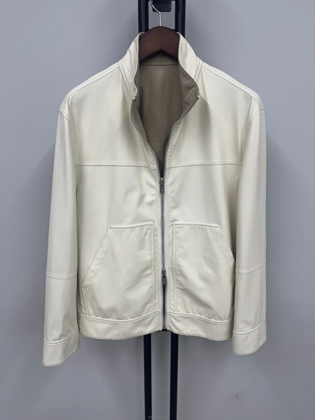 BRUNELLO CUCINELLI (국내 당일발송) 브루넬로 쿠치넬리 레더 리버시블 자켓