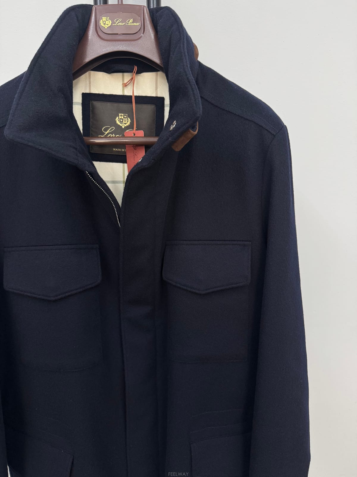 LORO PIANA (국내 당일발송) 로로피아나 캐시미어 트래블러 자켓 실제 상품 상세 사진 3