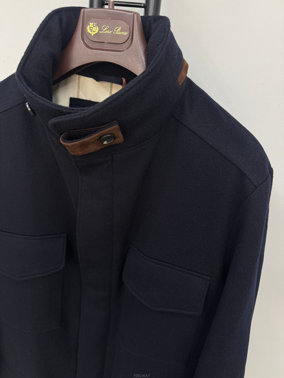 LORO PIANA (국내 당일발송) 로로피아나 캐시미어 트래블러 자켓 실제 상품 상세 사진 4