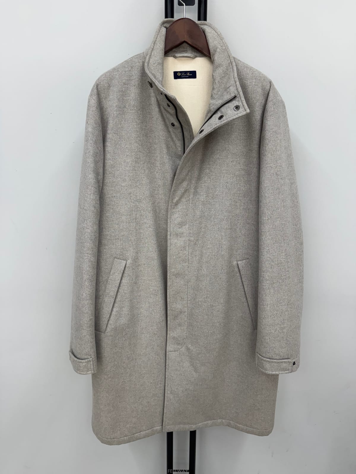 LORO PIANA (국내 당일발송) 로로피아나 베이비 캐시미어 아이서 코트